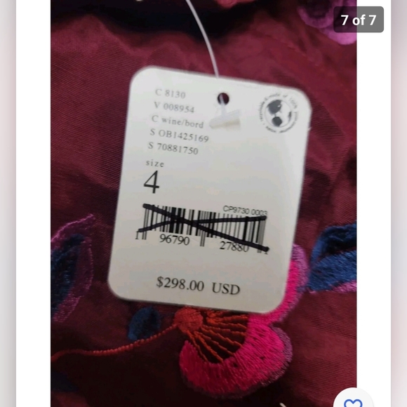 Free People Mimi Embroidered Set (Pants Only ) - Picture 7 of 8